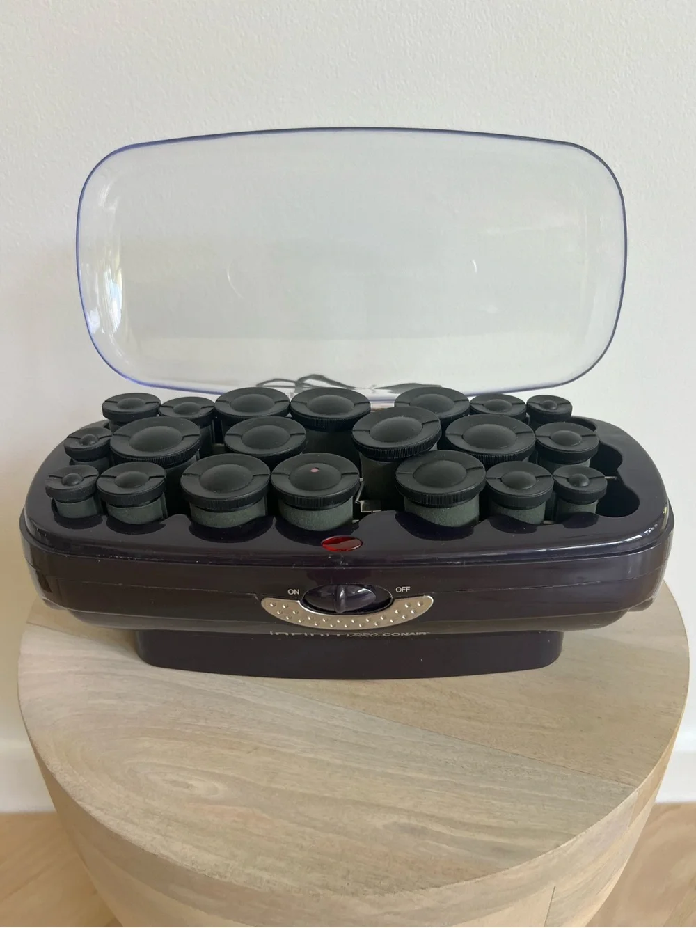 Conair Infiniti Pro CHV27R Ceramic Flocked Hot Rollers 20 Count Tested No Clips